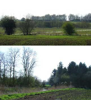 Countryside surrounding the Blackwater.